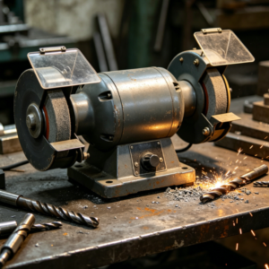 Bench Grinder for Metal Polishing & Rust Removal