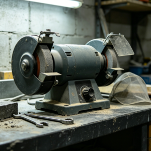 Industrial Grinder for Tool Sharpening & Workpiece Finishing