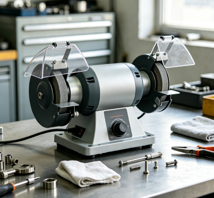 Low Noise Grinder for Home Sharpening & Metal Buffing