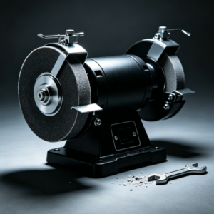 Heavy-Duty Grinder for Factory Metal Polishing Work
